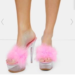 DOLLS KILL SIZE 6.5 PLEASER HEELS